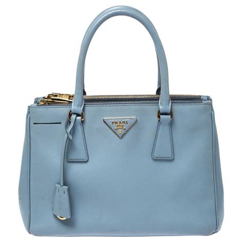 prada blue handbag|Prada light blue.